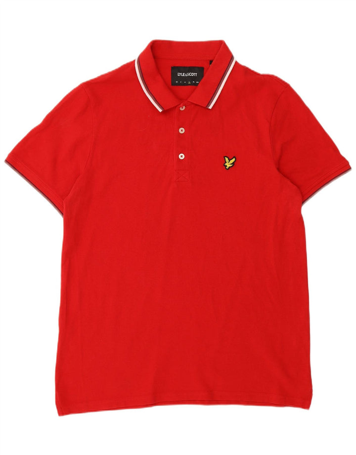 Lyle & Scott Polo Homme Grand Rouge Coton