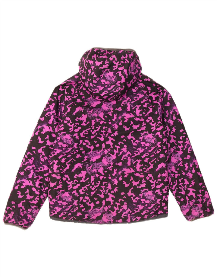 The North Face Veste réversible à capuche pour fille 9-10 ans Noir moyen