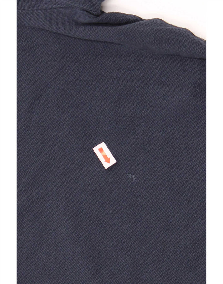 Hugo Boss Polo Homme Petit Bleu Marine Coton