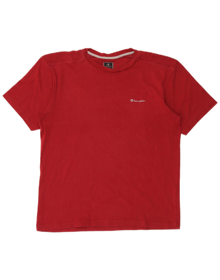 Champion T-Shirt Homme Haut 2XL Rouge