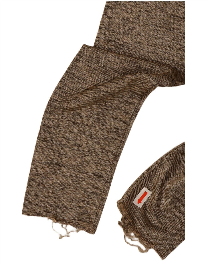 ZARA Pull à col rond pour femme UK 10 Petit Gris