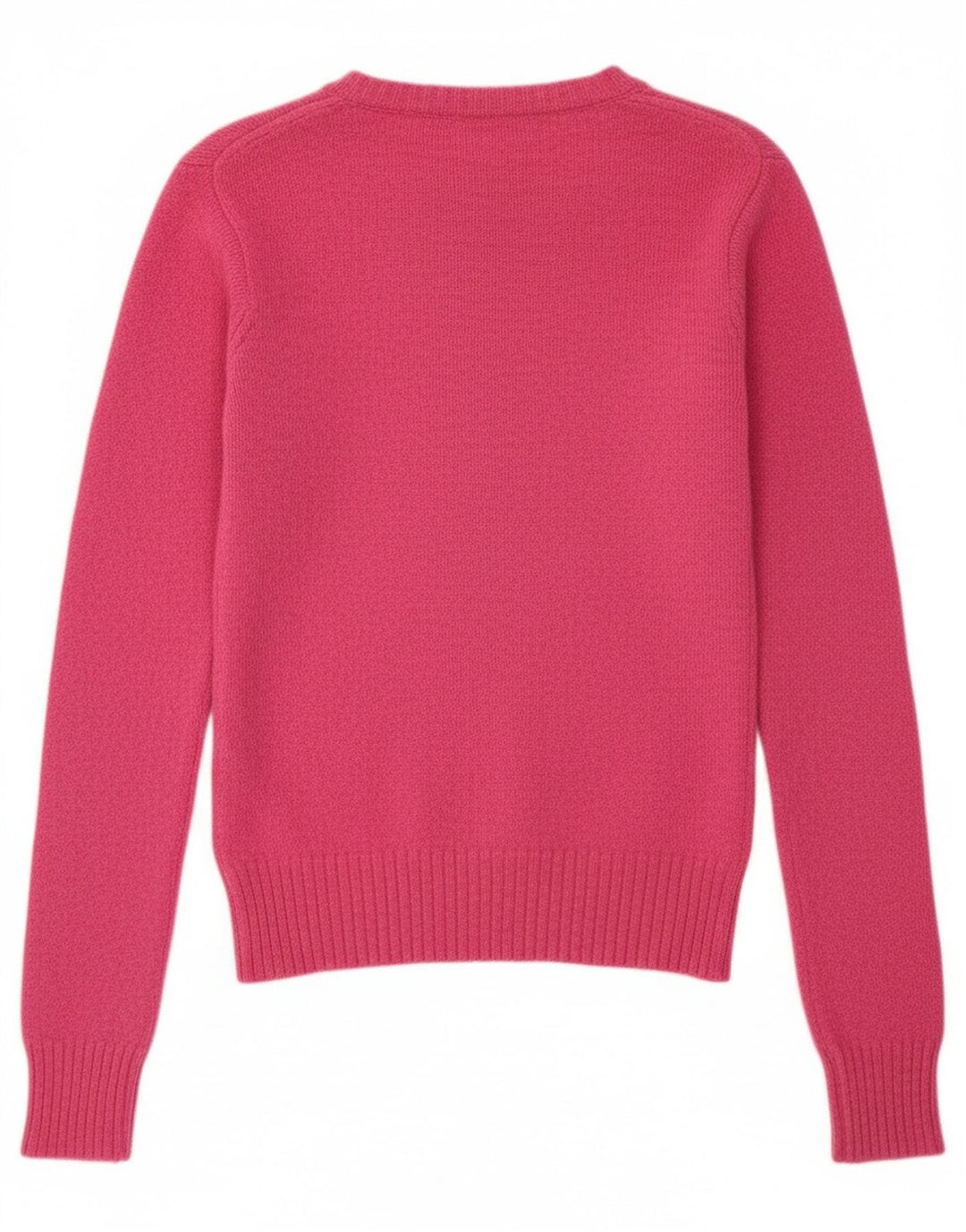 Benetton Pull à col rond pour femme UK 8 Small Rose