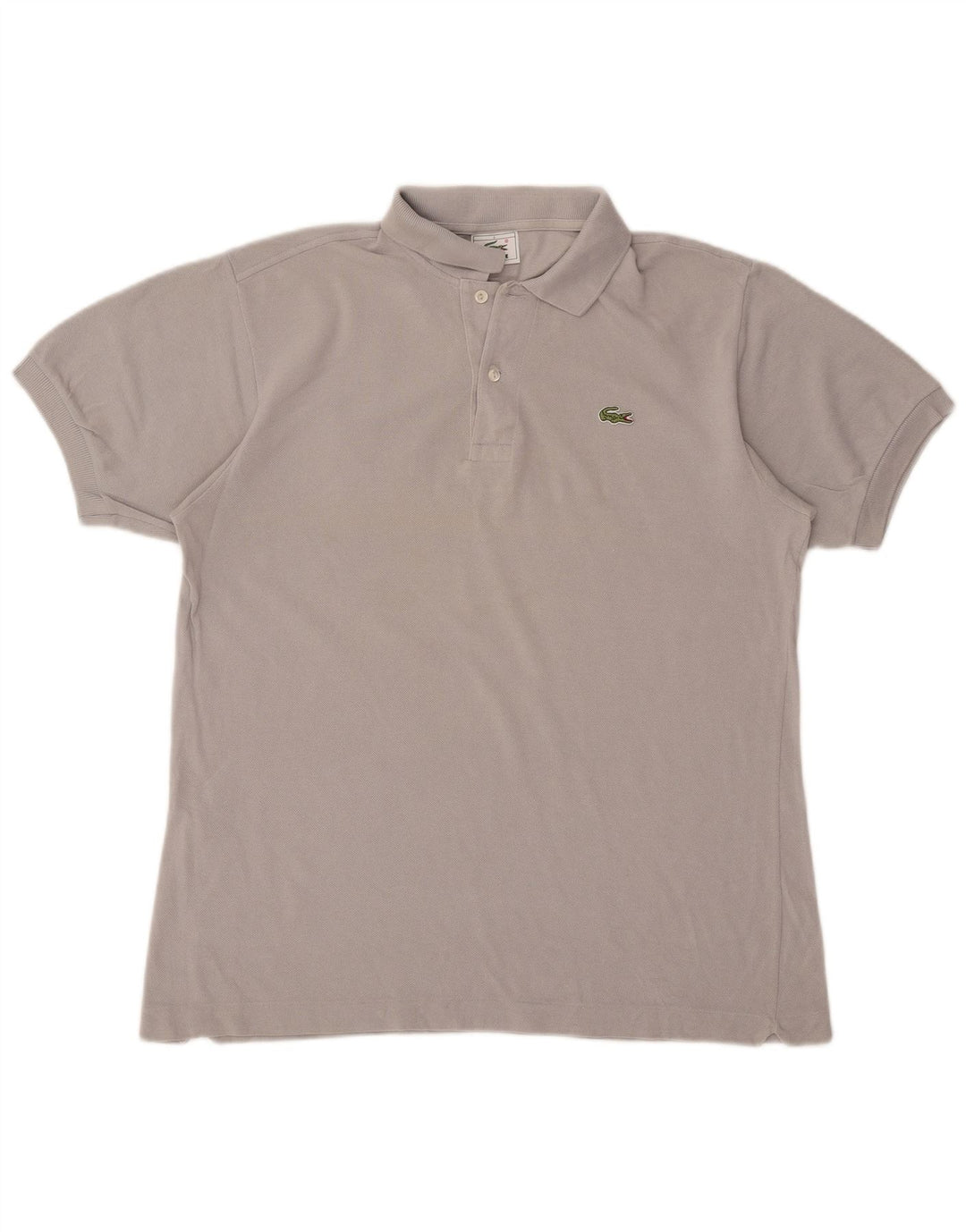 Lacoste Polo Homme Taille 4 Coton Gris Moyen