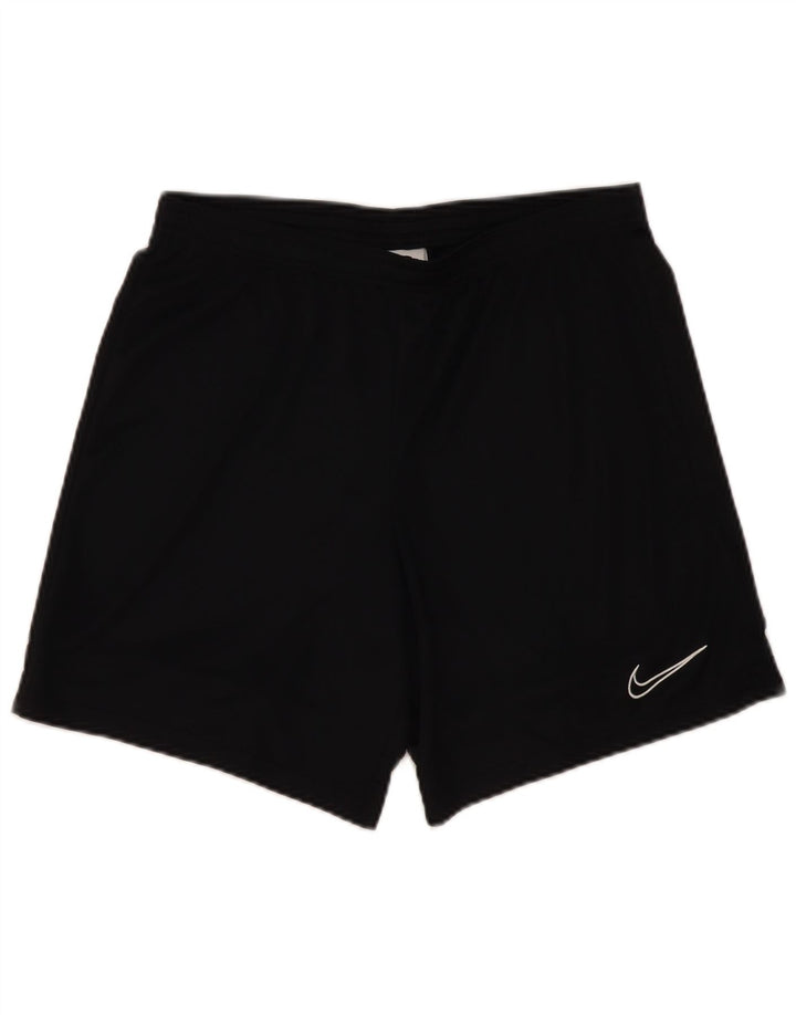 Short de sport Nike Dri Fit pour hommes, grand, noir, polyester