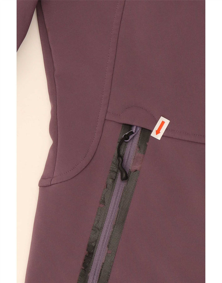Jack Wolfskin Veste coupe-vent pour femme UK 8 Small Violet Polyester