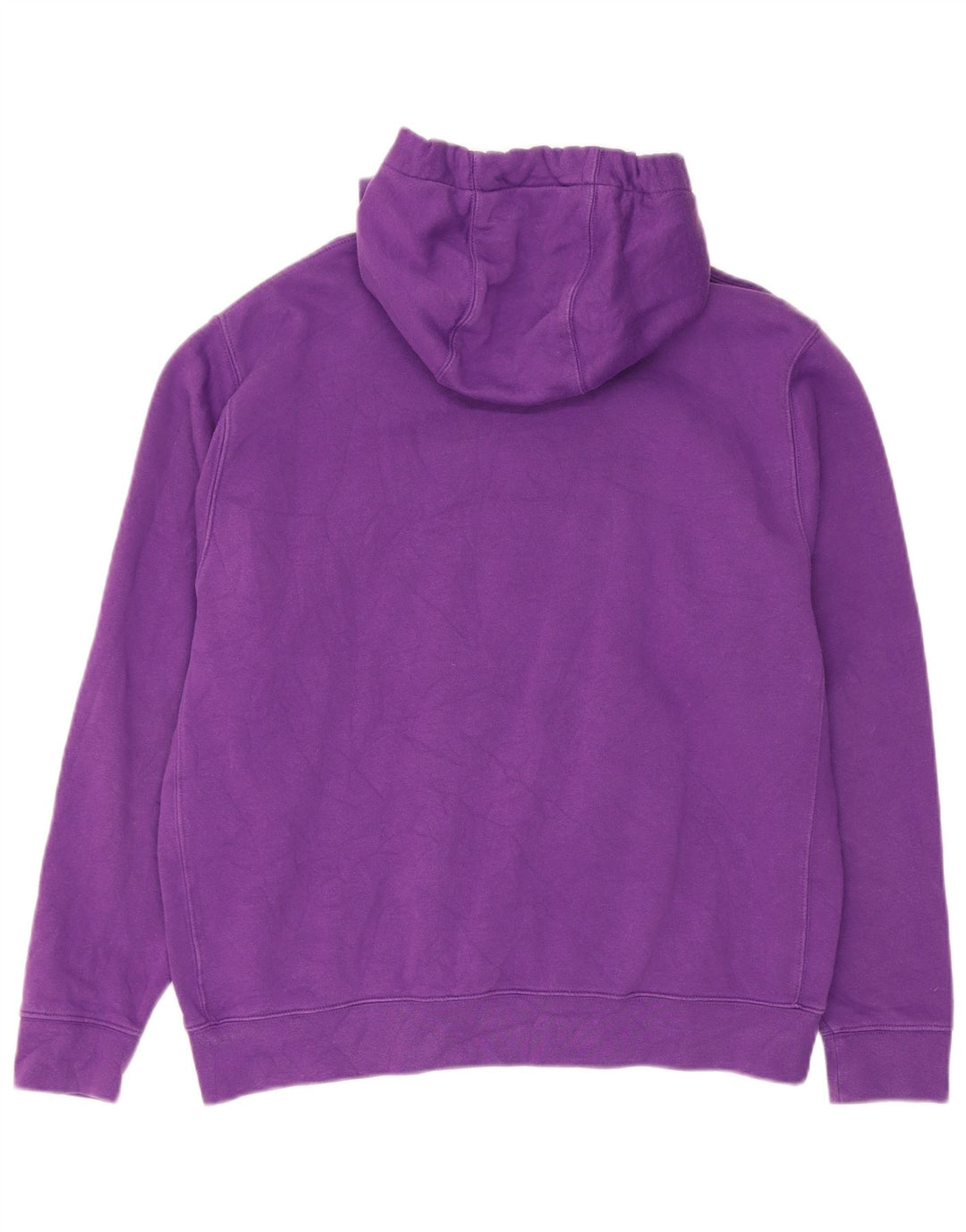 Nike Pull à capuche pour homme en coton violet Taille L