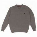 Marlboro Classics Pull col V Femme XL Gris Laine