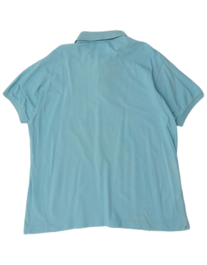 Lacoste Polo Homme Taille 8 3XL Bleu Coton