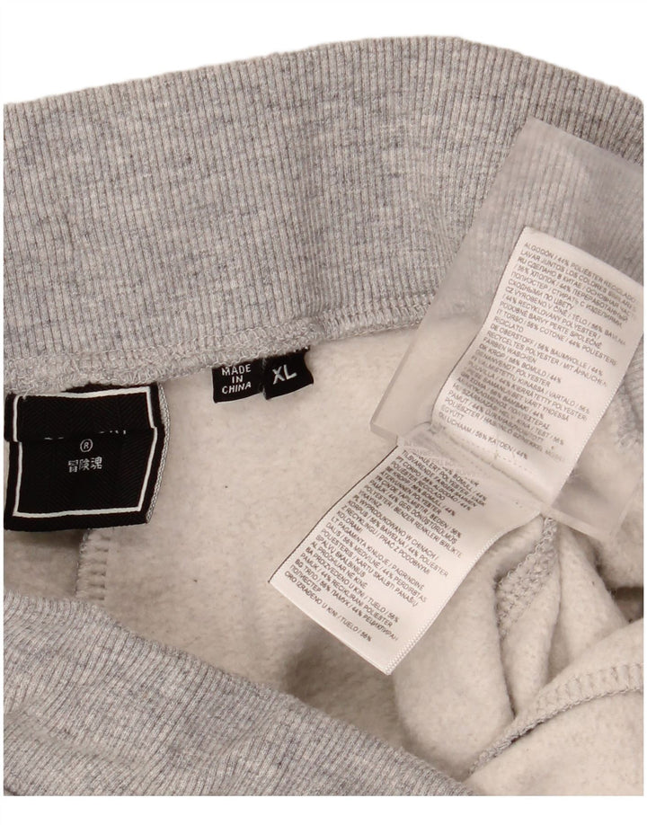 SUPERDRY Pantalon de Survêtement Homme Joggers XL Gris Moucheté Coton