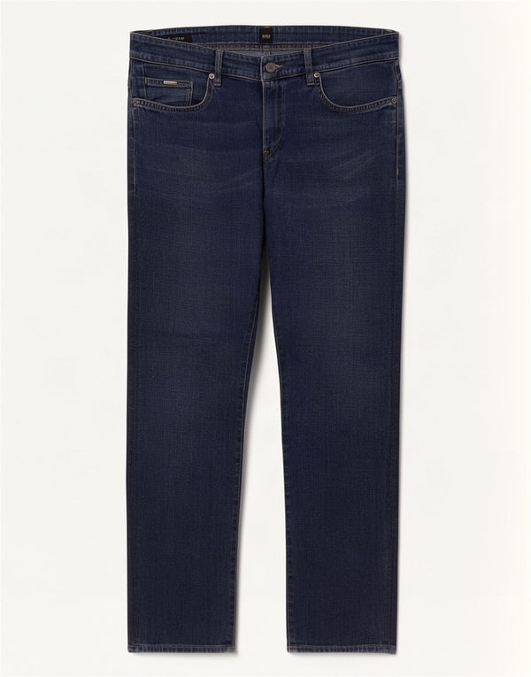 Hugo Boss Jean Slim Candiani W34 L30 Bleu Marine Coton Homme