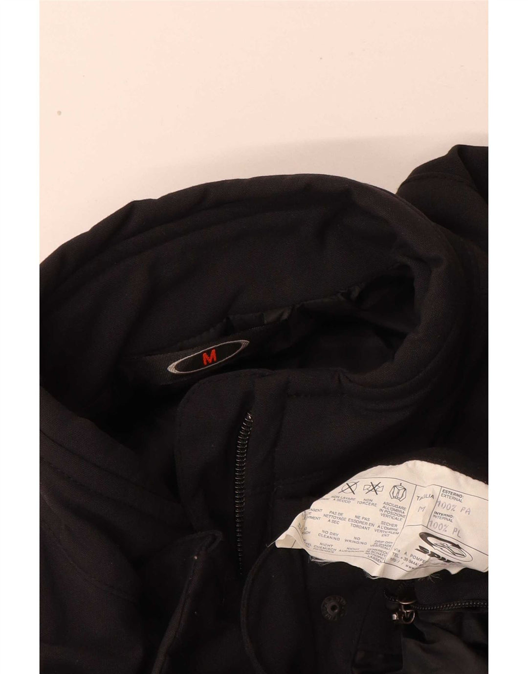 Spidi Womens Motorstyle Racer Jacket UK 14 Moyen Noir Polyamide
