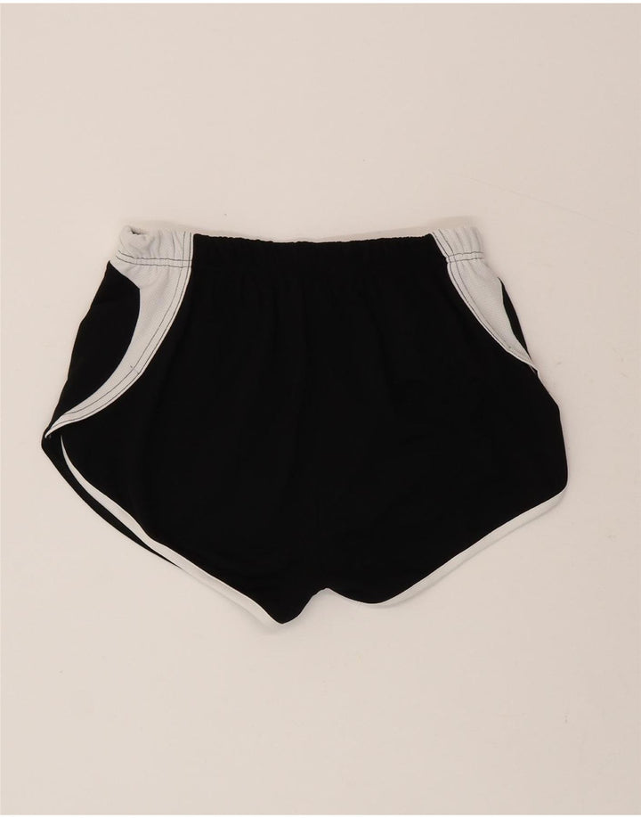 Asics Short de sport pour femme UK 12 Medium Noir Colorblock Polyester