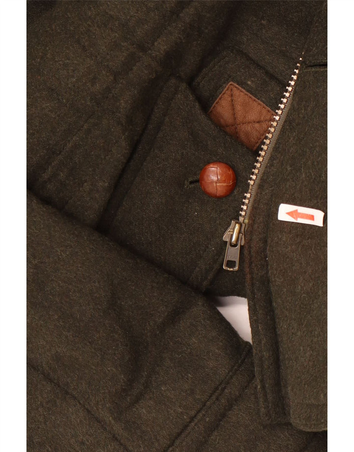 LODENFREY Veste Utilitaire Homme IT 50 Large Laine Verte