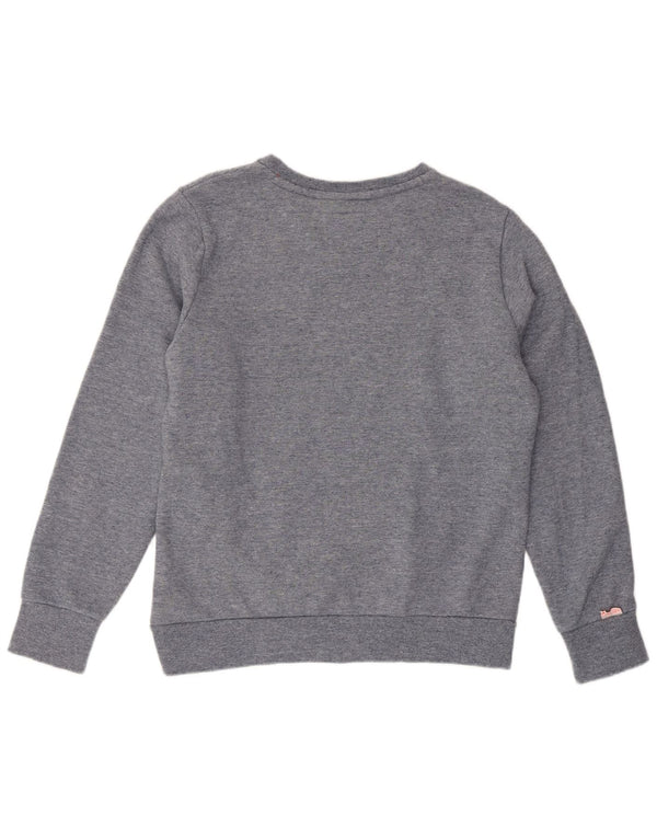 SUPERDRY Sweat Femme Pull UK 18 XL Gris Coton