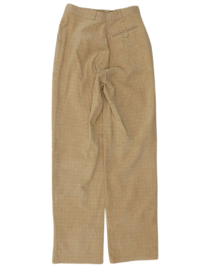 C & A Pantalon Chino Droit Femme EU 40 Medium W26 L30 Rayonne Beige