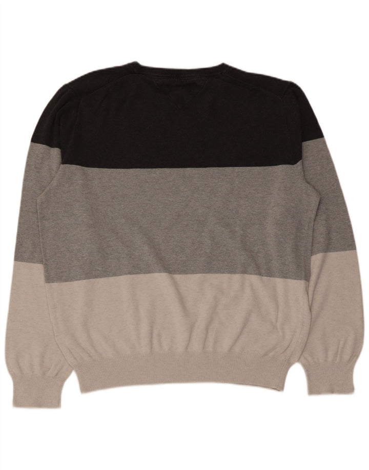 TOMMY HILFIGER Pull Ras du Cou Homme Multicolore Moyen