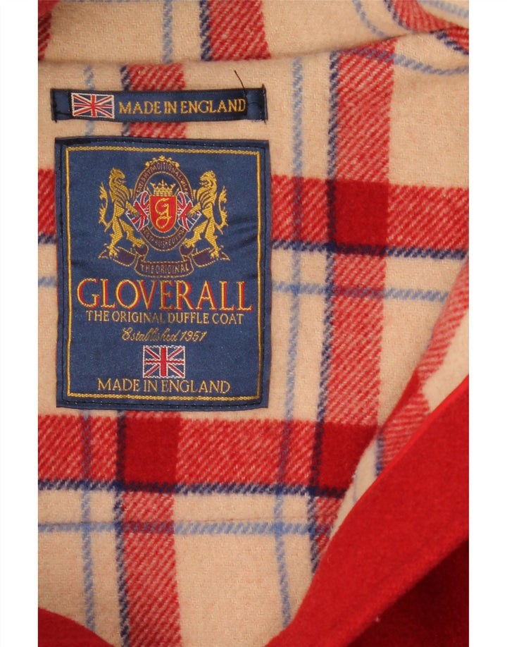 Gloverall Duffle Coat à capuche pour femme UK 18 XL Rouge