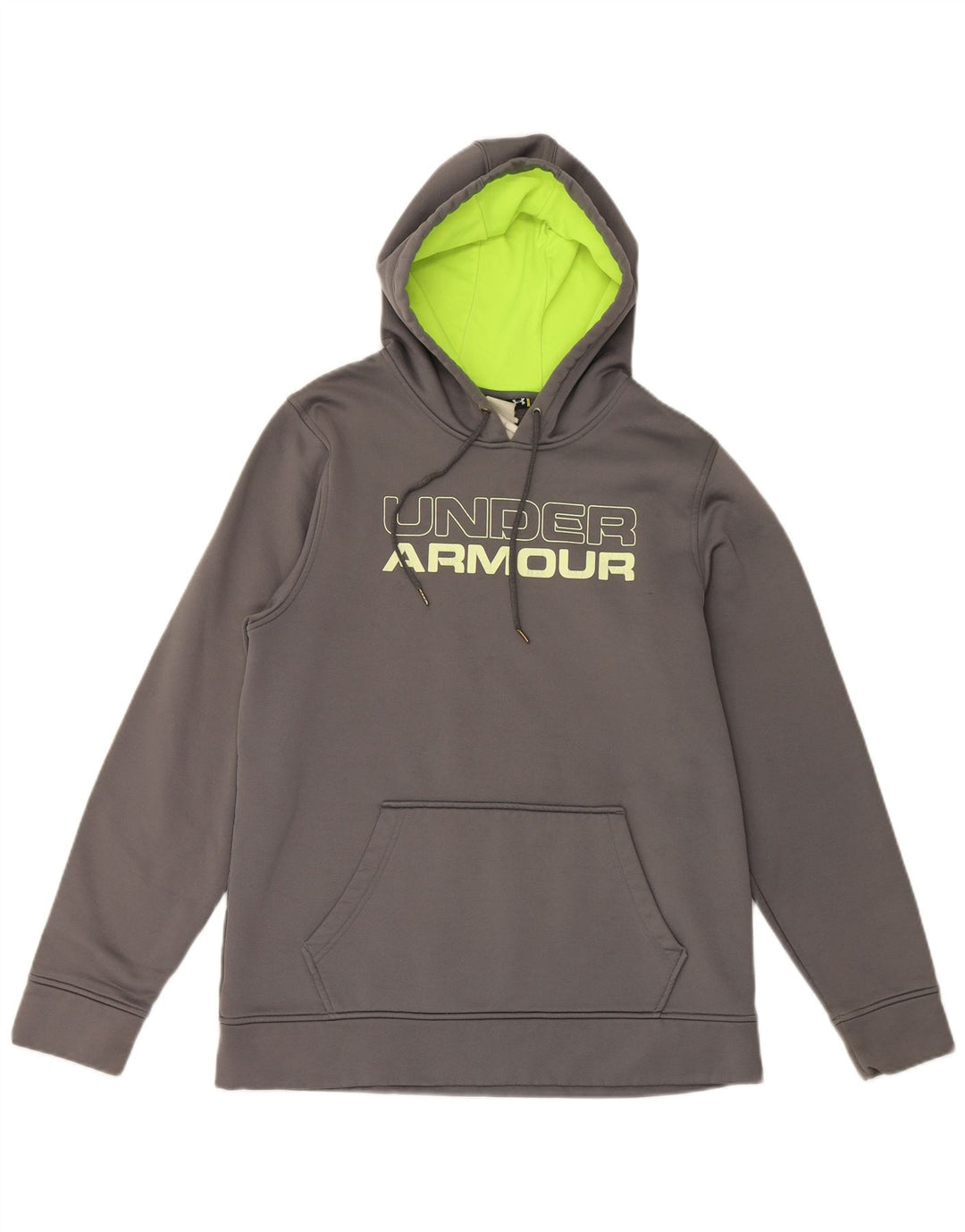 Under Armour Pull à Capuche Graphique Homme Gris Moyen