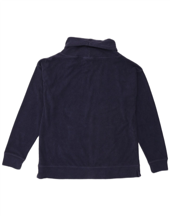 Fat Face Sweat-shirt coupe décontractée pour femme Bleu marine moyen UK 14