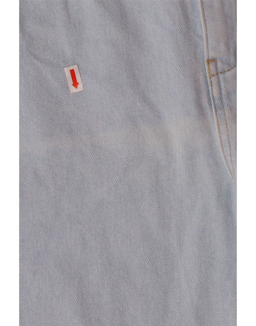 Zara Jean taille haute jambe large pour femme EU 42 Large W32 L26 Bleu classique