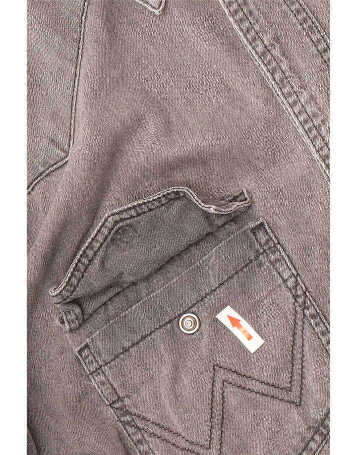 Wrangler Chemise en Jean Homme Grand Coton Gris