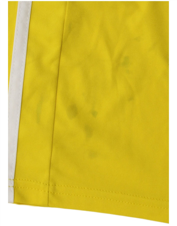 Adidas Short de Sport Aeroready Garçon 15-16 Ans Jaune Polyester