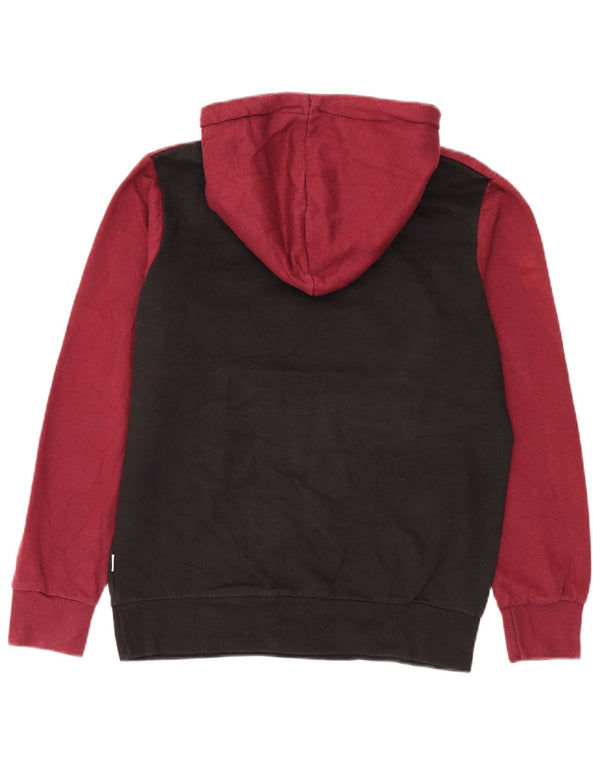 Jack & Jones Pull à Capuche Graphique Homme Petit Bordeaux Colourblock