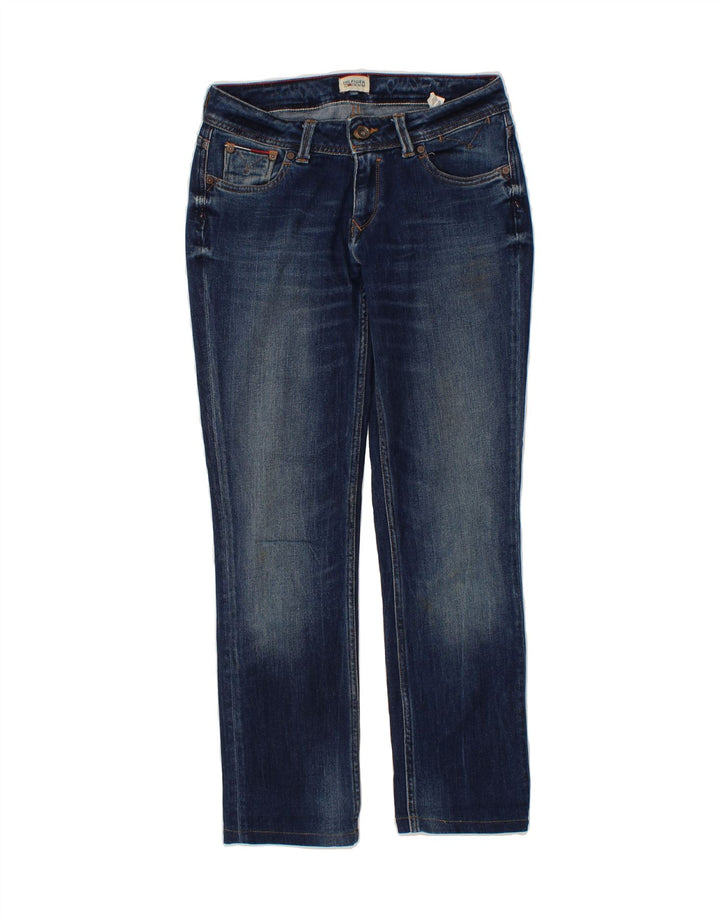 TOMMY HILFIGER Womens Slim Jeans W29 L32 Blue Polyester Vintage Tommy Hilfiger and Second-Hand Tommy Hilfiger from Messina Hembry 