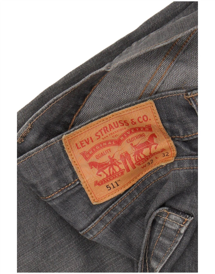 LEVI'S Jean Slim 511 Homme W32 L32 Gris Coton