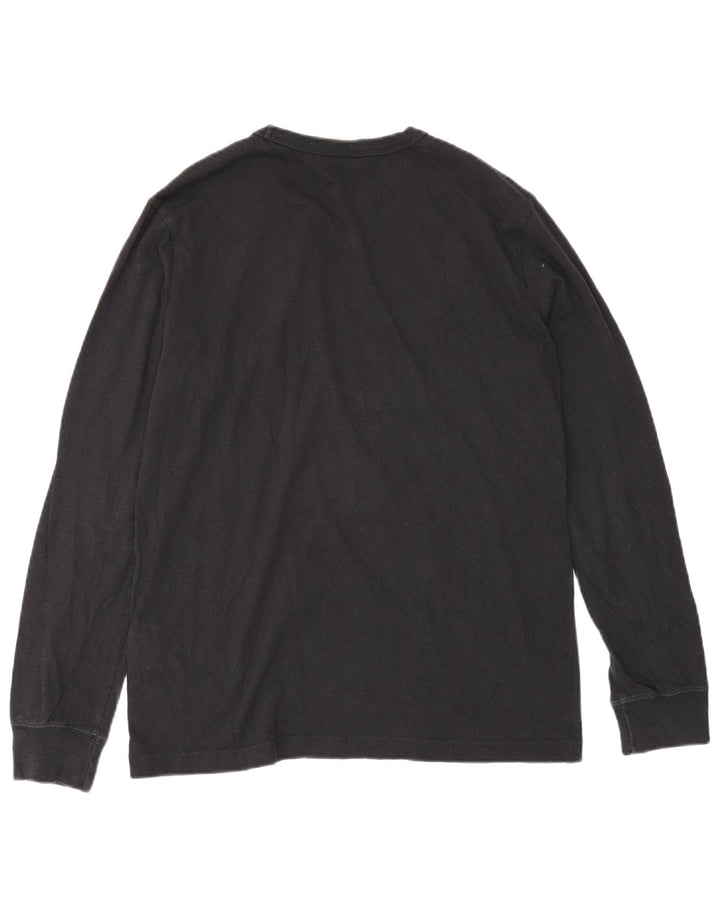 Champion Haut à manches longues pour homme en coton noir XS