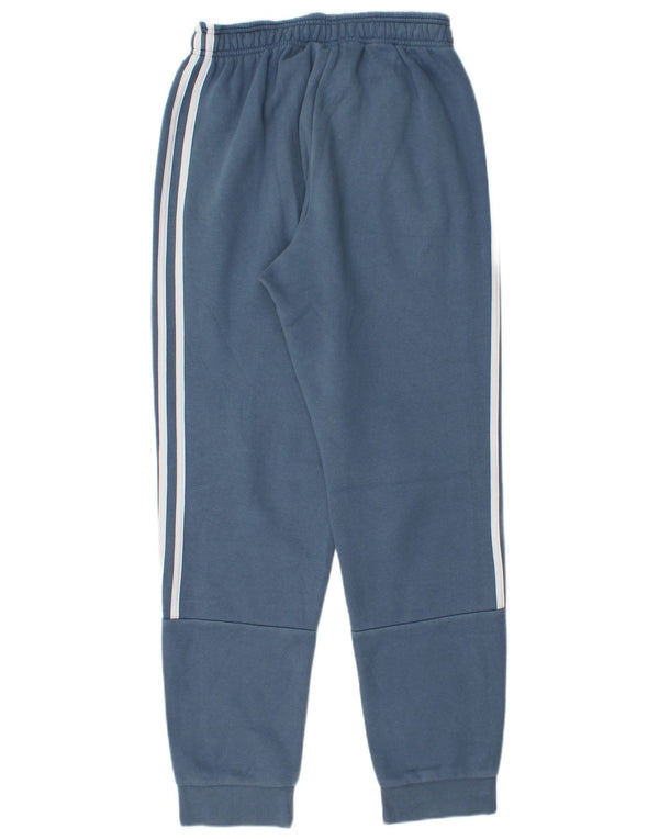 Adidas Pantalon de survêtement pour homme en coton bleu Taille S