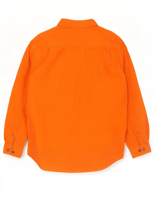 Esprit Chemise En Velours Côtelé Large Orange Homme