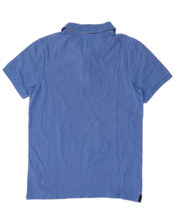 Timberland Polo Slim Fit Homme Bleu Moyen Coton