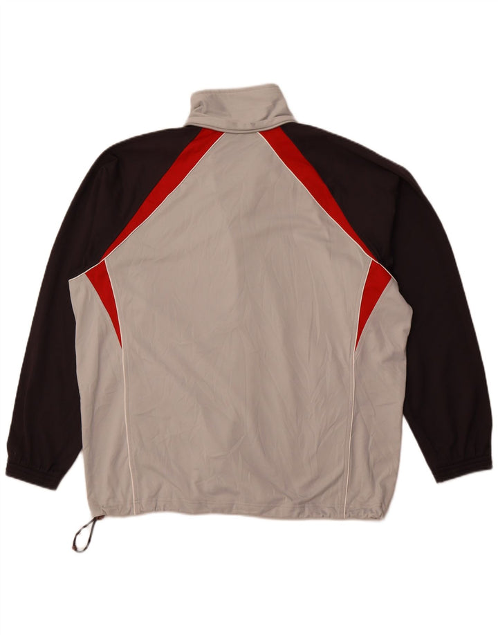 Champion Veste de survêtement pour homme Large Gris Colorblock Polyester