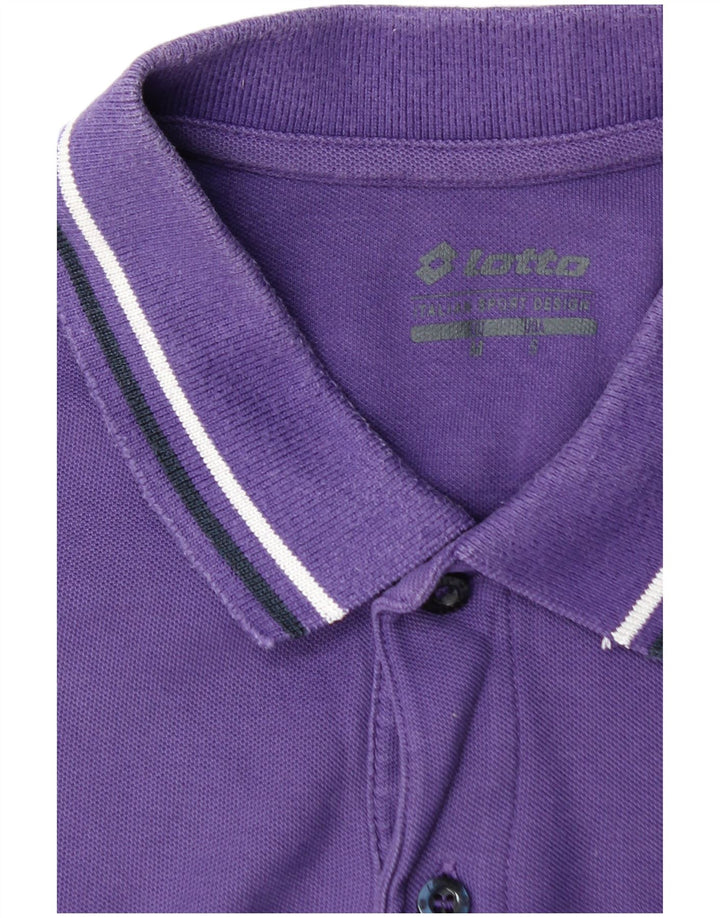 LOTTO Polo Homme Petit Violet
