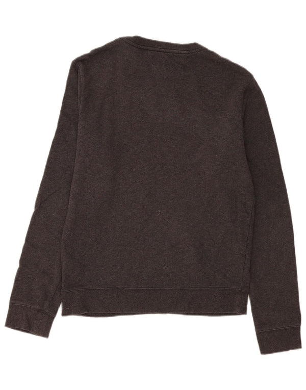Tommy Hilfiger Sweat-Shirt Graphique Homme Gris Moyen Coton