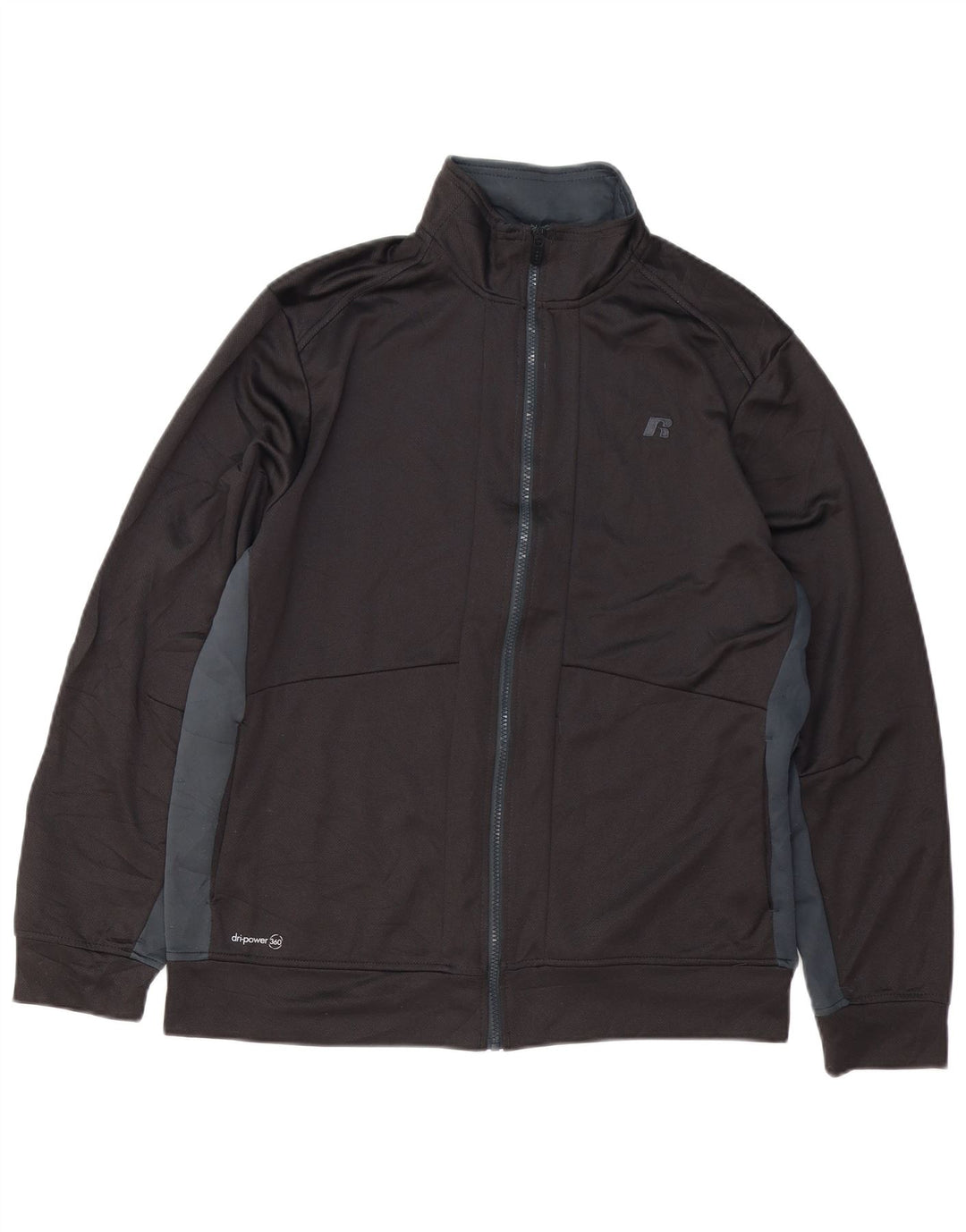 RUSSELL ATHLETIC Veste de survêtement pour homme UK 38/40 Medium Noir
