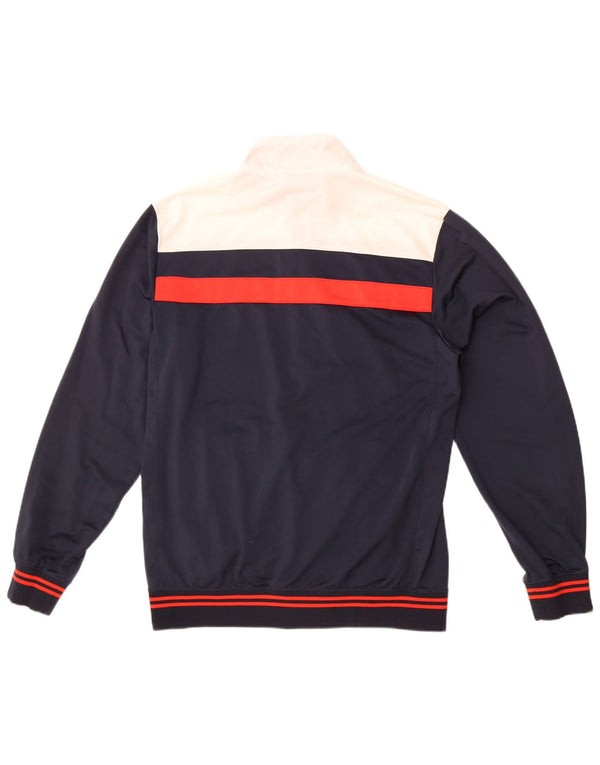 Champion Veste de survêtement pour homme XL Bleu marine Colorblock Polyester