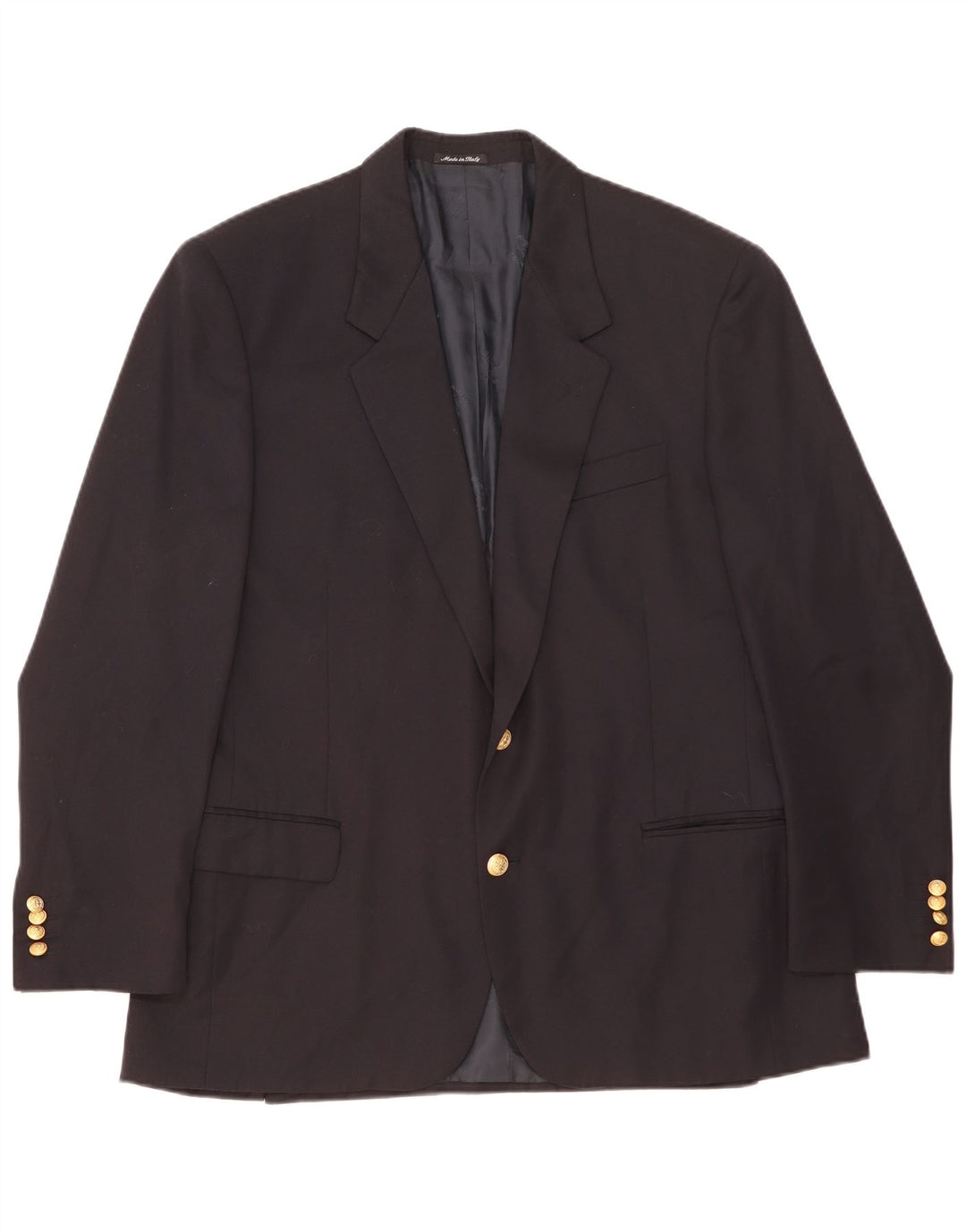 Paul & Shark Veste Blazer 2 Boutons Homme IT 54 2XL Bleu Marine Laine Vierge