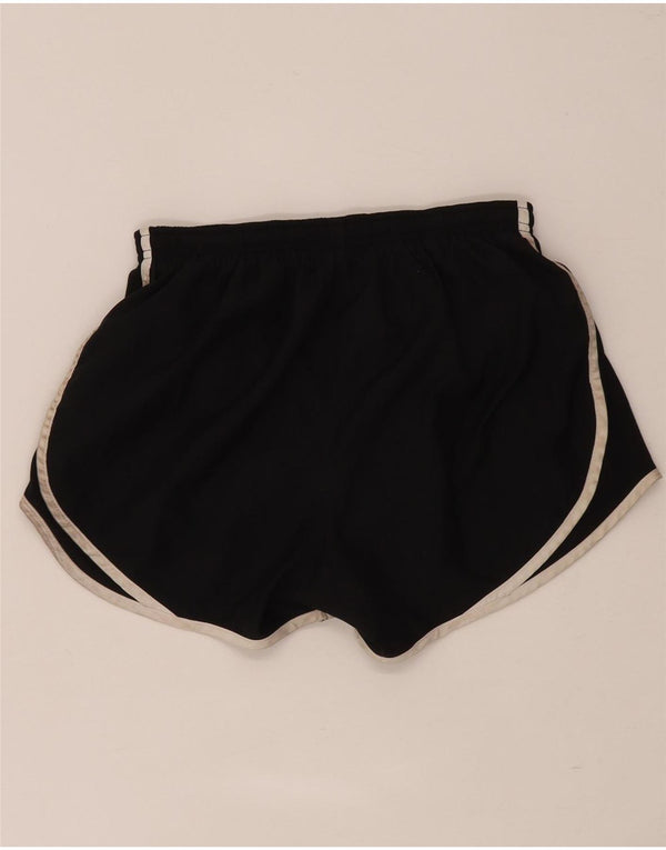 Nike Short de sport Dri Fit pour femme UK 10 Petit Noir Polyester