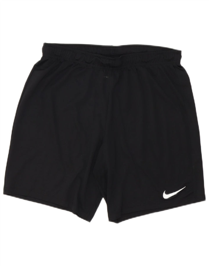 Nike Short de sport Dri Fit pour homme XL Noir Polyester