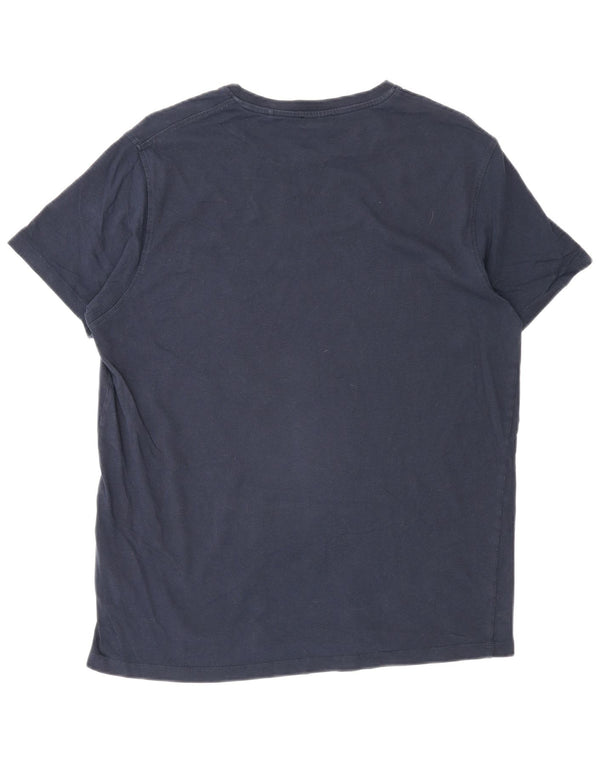 U.S. Polo Assn. T-Shirt Homme Top Bleu Marine Moyen Coton