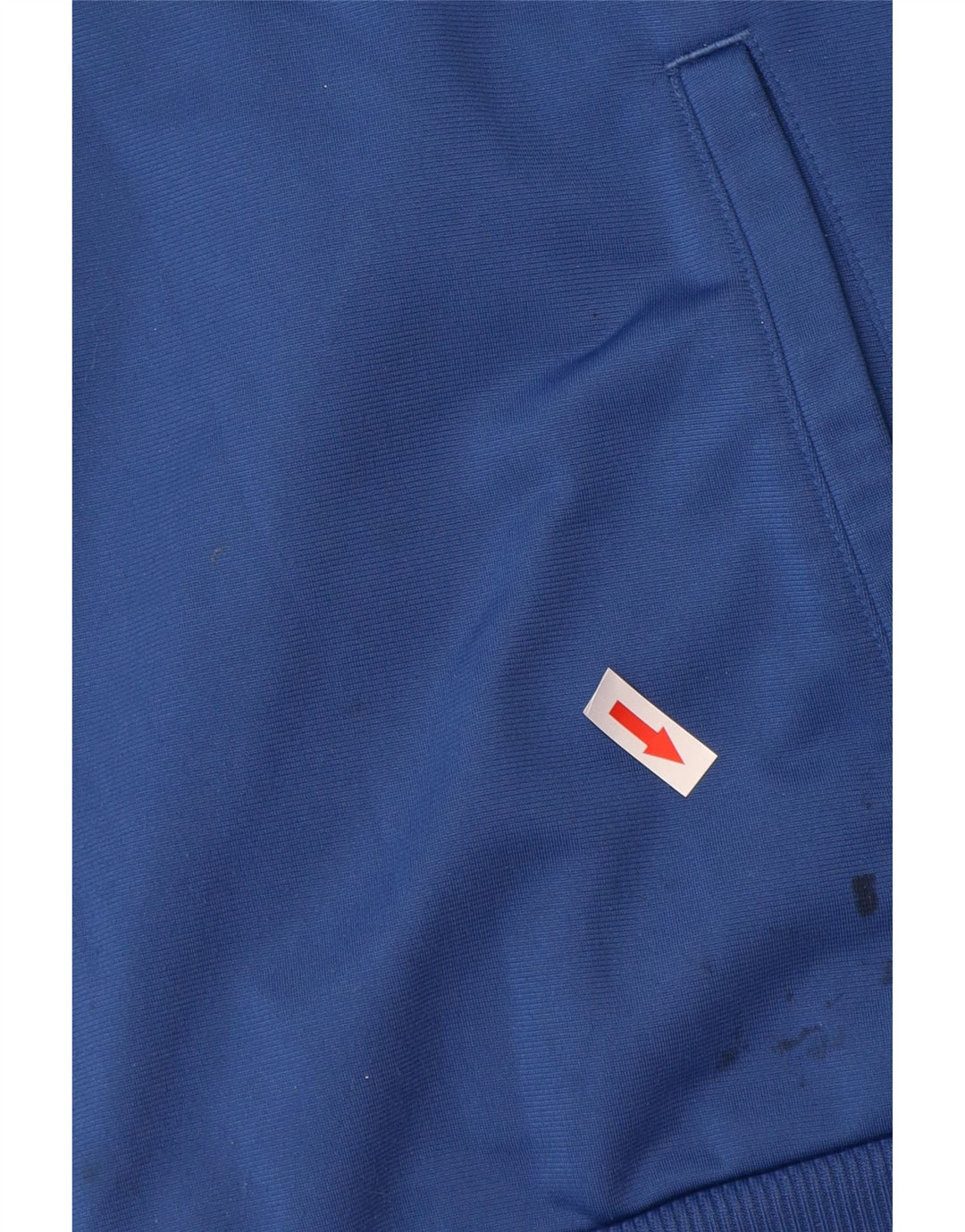 Puma Veste de survêtement pour homme Large Bleu Colorblock Polyester