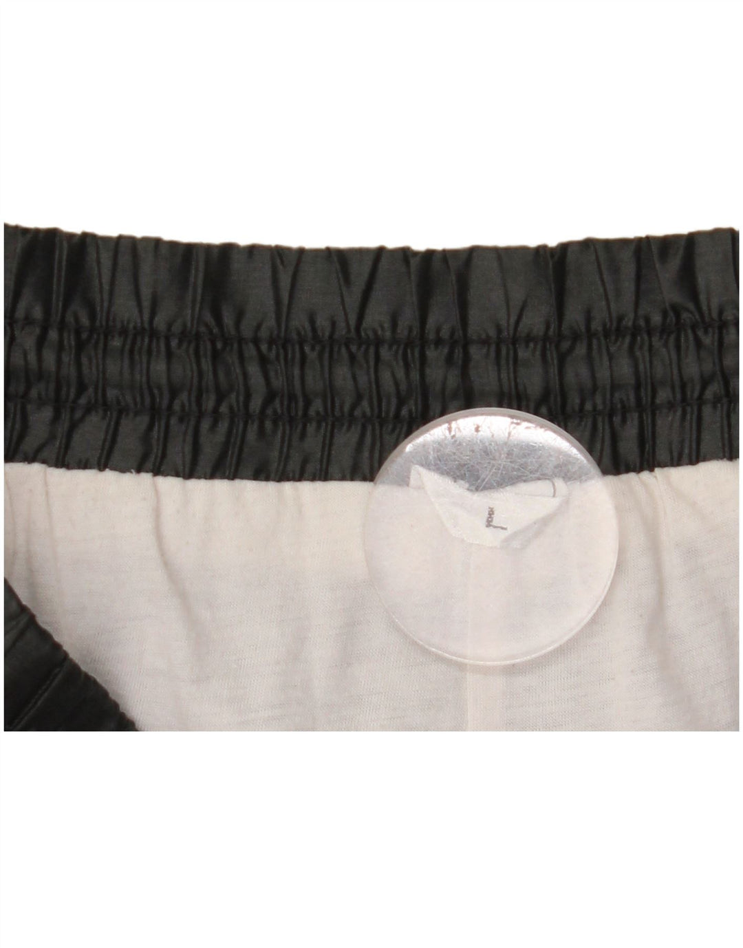 VINTAGE Pantalon de survêtement pour hommes Joggers Large Black Colourblock