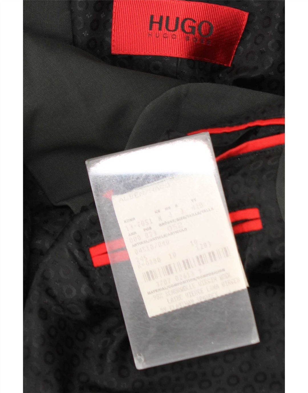 Hugo Boss Veste Blazer 2 Boutons Homme EU 52 XL Laine Grise