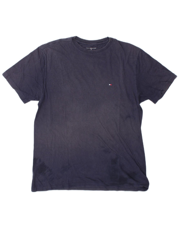 Tommy Hilfiger T-Shirt Homme Haut Petit Bleu Marine Coton