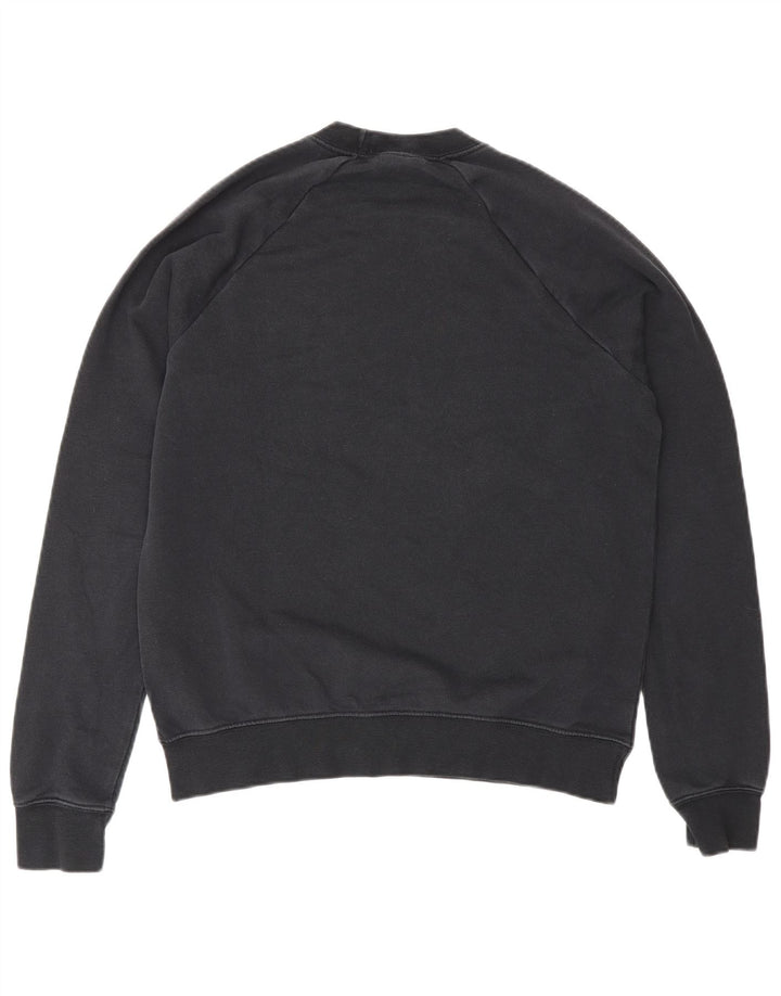 Nike Sweat-shirt graphique pour homme en coton noir Taille S