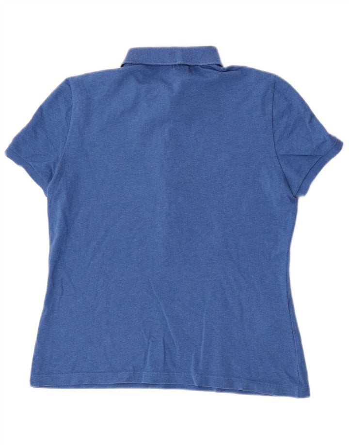 Lacoste Polo Slim Fit Femme Taille 40 Coton Bleu Moyen