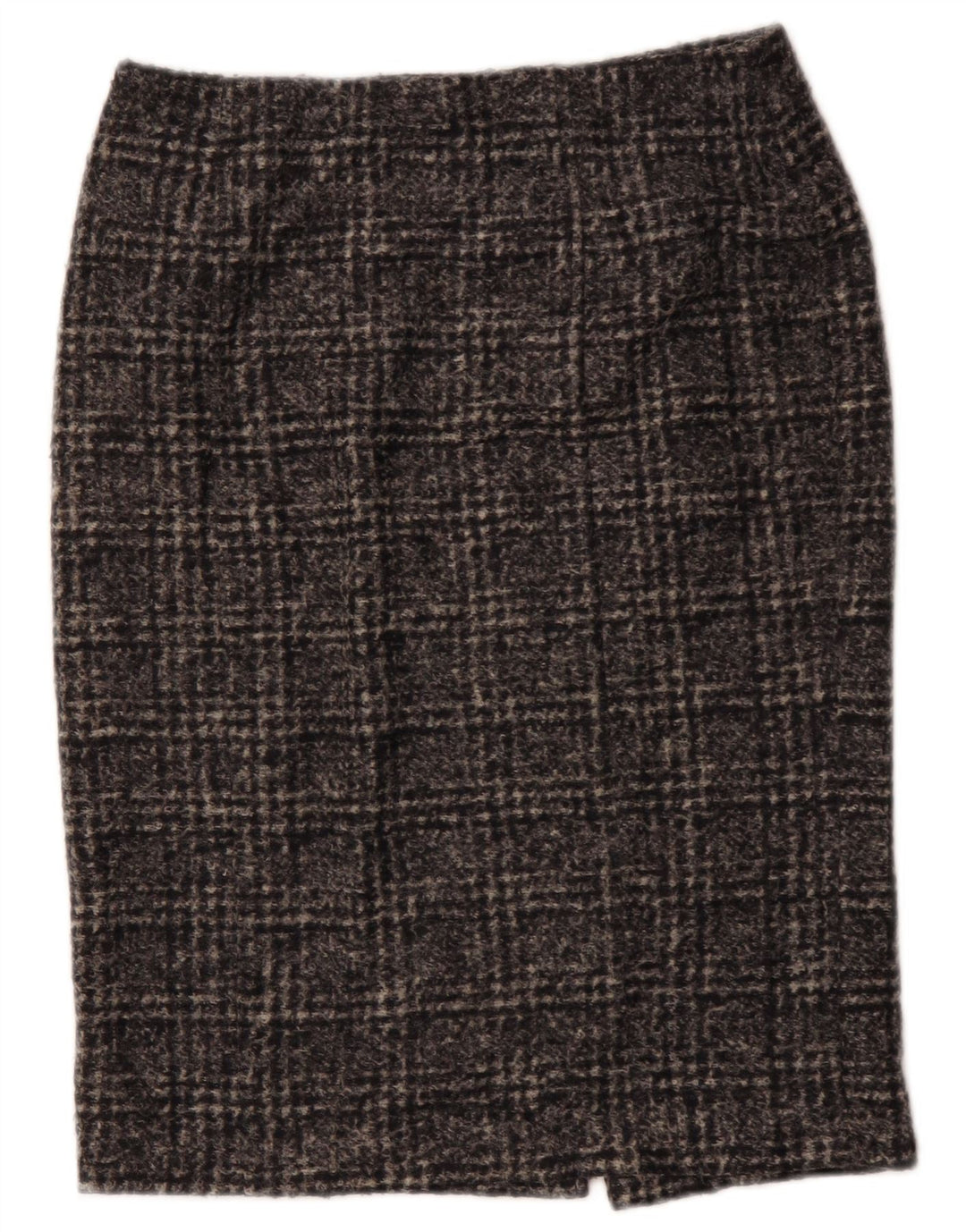 Jupe Crayon Femme Trussardi IT 42 Medium W30 Gris Carreaux Polyester
