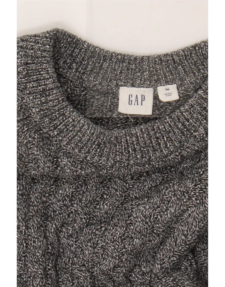 Gap Pull ras du cou pour femme UK 6 XS Gris